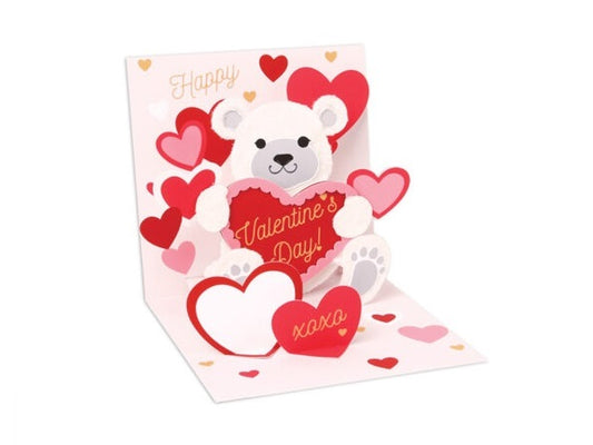 BEAR AND HEARTS ( 1332 )