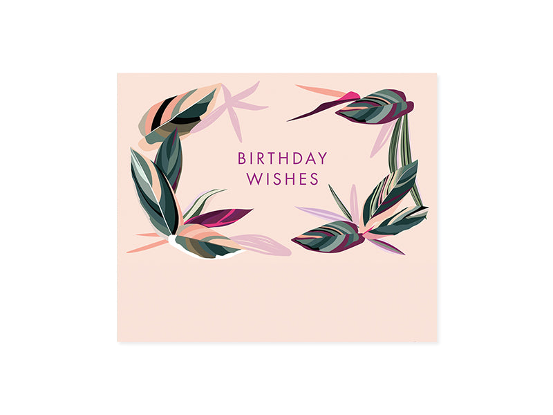 BIRTHDAY LEAVES ( D015 )