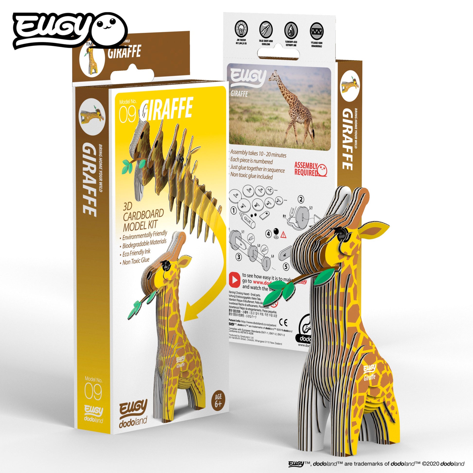 Gezamenlijke selectie Melodrama valuta Build Your Own 3D Giraffe Puzzle with Eugy - Eco-Friendly 3D Giraffe ( 009  ) – 3dstorekw
