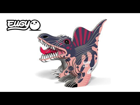Roar into Adventure with a Spinosaurus 3D Puzzle by Eugy - 3D Spino ( 064 )